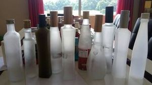 Contoh pelbagai botol jus (Boleh rujuk website pembekal)