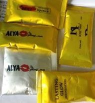 Contoh serbuk kemam dalam sachet & kotak