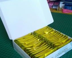 Serbuk kemam dalam sachet & kotak