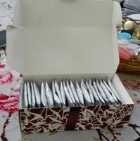 Serbuk kemam dalam sachet & kotak